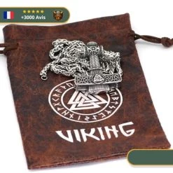 Collier Viking Marteau De Thor Et Runes -Viking Soldes Magasin product image 1784765107