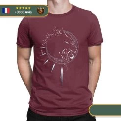 T-shirt Viking Loup Hati -Viking Soldes Magasin product image 1786956131