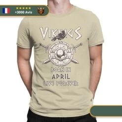 T-Shirt Viking Live Forever