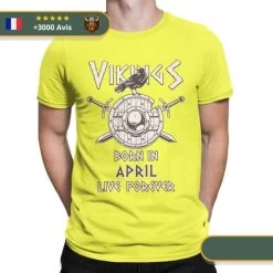 T-Shirt Viking Live Forever -Viking Soldes Magasin product image 1800617645