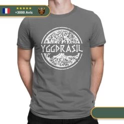 T-Shirt Viking Yggdrasil -Viking Soldes Magasin product image 1800618143