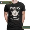 T-Shirt Viking Corbeau & Bouclier