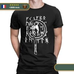 T-shirt Viking Runes & Hache -Viking Soldes Magasin product image 1800619686