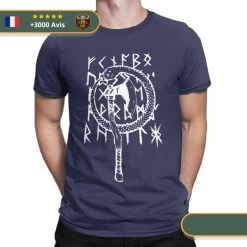 T-shirt Viking Runes & Hache -Viking Soldes Magasin product image 1800619718