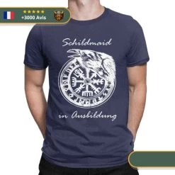 T-shirt Viking Vegvisir & Corbeau -Viking Soldes Magasin product image 1800623407