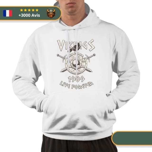 Sweat-shirt Viking Live Forever 4 Sweat-shirt Viking Live Forever – Image 4