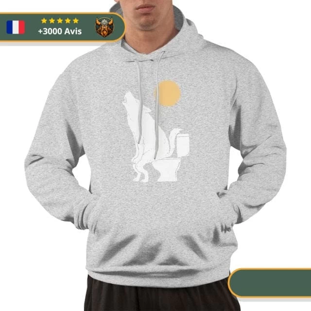 Sweat-shirt Viking Loup 2 Sweat-shirt Viking Loup – Image 2