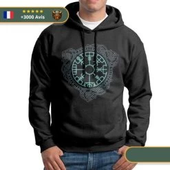 Sweat-shirt Viking Vegvisir