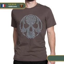 T-shirt Viking Crâne De Guerrier -Viking Soldes Magasin product image 1806802975
