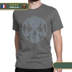 T-shirt Viking Crâne De Guerrier -Viking Soldes Magasin product image 1806802977