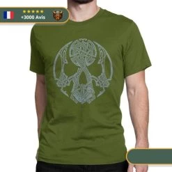 T-shirt Viking Crâne De Guerrier -Viking Soldes Magasin product image 1806802979