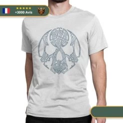 T-shirt Viking Crâne De Guerrier -Viking Soldes Magasin product image 1806802986