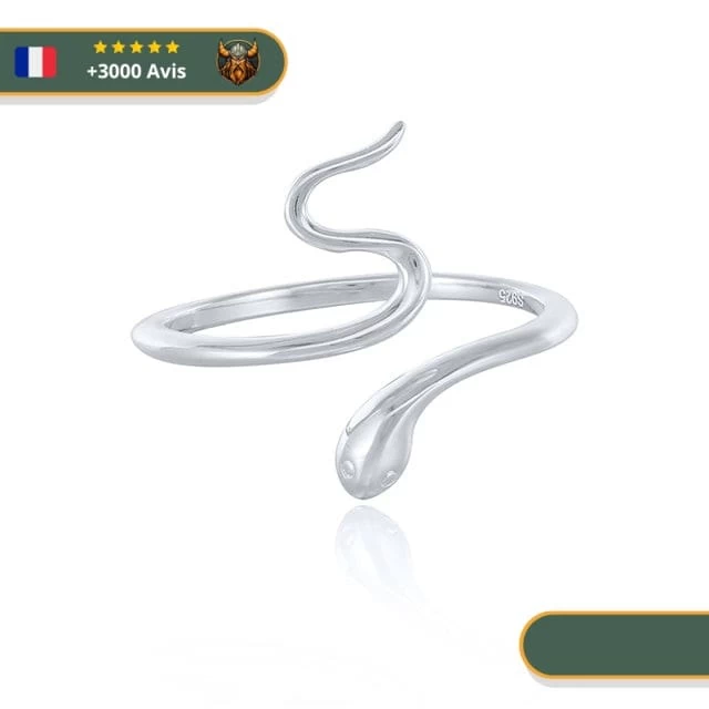 Bague Viking Serpent De Midgard Argent 925 1 Bague Viking Serpent De Midgard Argent 925