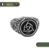 Bague Viking Cornes D'Odin