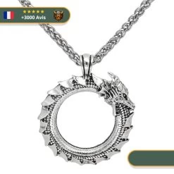 Collier Viking Serpent
