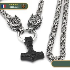 Collier Viking Marteau De Thor -Viking Soldes Magasin product image 1959901438