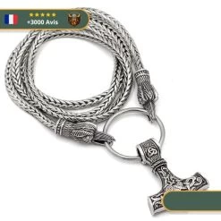 Collier Viking Mjolnir