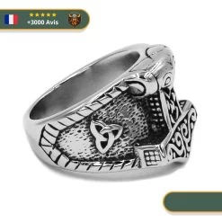 Bague Marteau De Thor -Viking Soldes Magasin product image 556022456