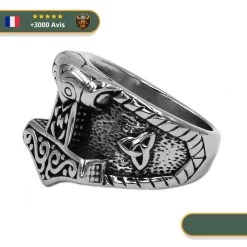Bague Marteau De Thor -Viking Soldes Magasin product image 556022457