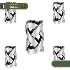 Perle Barbe Noeud | Argent