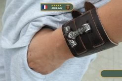 Bracelet Viking Mjolnir 6 Bracelet Viking Mjolnir -Viking Soldes Magasin product image 732897229