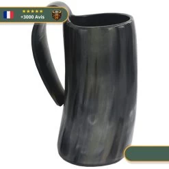 Chope En Corne De Bœuf Noir -Viking Soldes Magasin product image 808572798