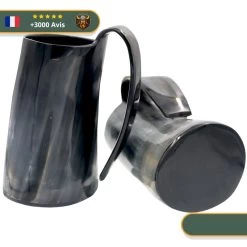 Chope En Corne De Bœuf Noir -Viking Soldes Magasin product image 808572800