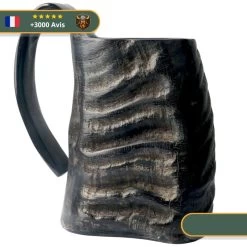 Tasse Viking En Corne De Bœuf