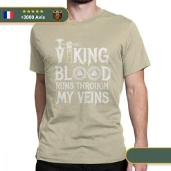 T-shirt Viking Le Sang Viking -Viking Soldes Magasin product image 861433636