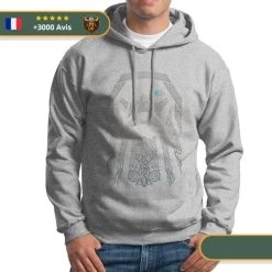 Sweat-shirt à Capuche Wotan -Viking Soldes Magasin product image 883384323