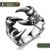 Bague Viking La Griffe De Jormungand