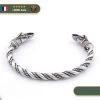 Bracelet Viking Corbeau