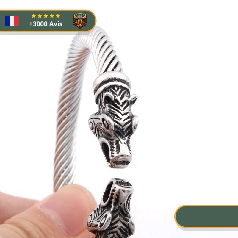 Bracelet Viking Loup 4 Bracelet Viking Loup – Image 4
