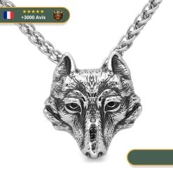 Collier Viking Loup Fenrir