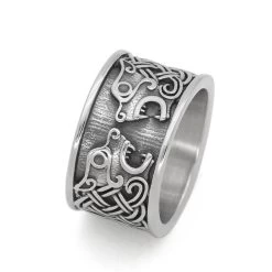 Bague Viking Fenrir