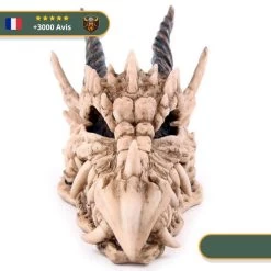 Statue Viking Crâne De Dragon