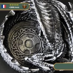 Statue Viking Fafnir Et Son Trésor -Viking Soldes Magasin statue viking fafnir et son tresor details