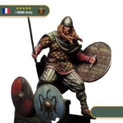 Statue Viking Seigneur De Guerre (non Peinte)