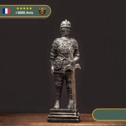 Statue Viking Soldats Du Wessex -Viking Soldes Magasin statue viking soldat du wessex epeiste argent