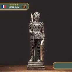 Statue Viking Soldats Du Wessex -Viking Soldes Magasin statue viking soldats du wessex lancier argent