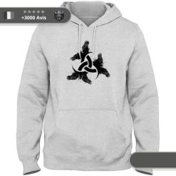 Sweat-Shirt Viking Triskèle & Corbeaux