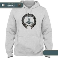 Sweat-Shirt Viking Fenrir & Mjolnir