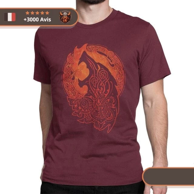 T-shirt Viking Fenrir 2 T-shirt Viking Fenrir – Image 2