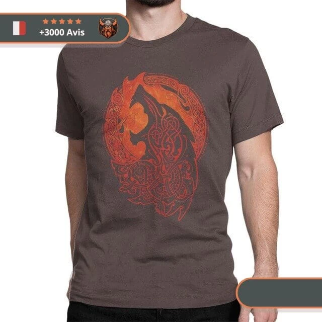 T-shirt Viking Fenrir 7 T-shirt Viking Fenrir – Image 7
