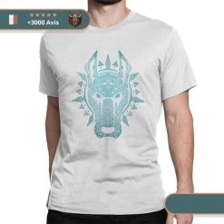 T-shirt Viking Garm -Viking Soldes Magasin t shirt viking garm blanc