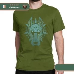 T-shirt Viking Garm -Viking Soldes Magasin t shirt viking garm olive