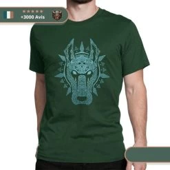 T-shirt Viking Garm -Viking Soldes Magasin t shirt viking garm vert