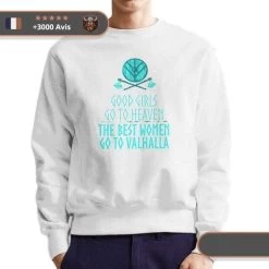 Sweat-shirt The Best Women -Viking Soldes Magasin valky2