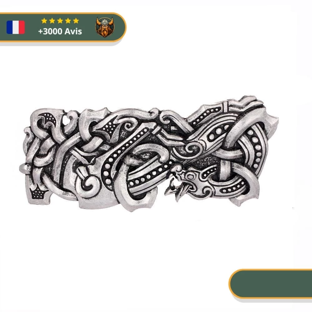 Broche Scandinave Torvi | Argent 2 Broche Scandinave Torvi | Argent – Image 2